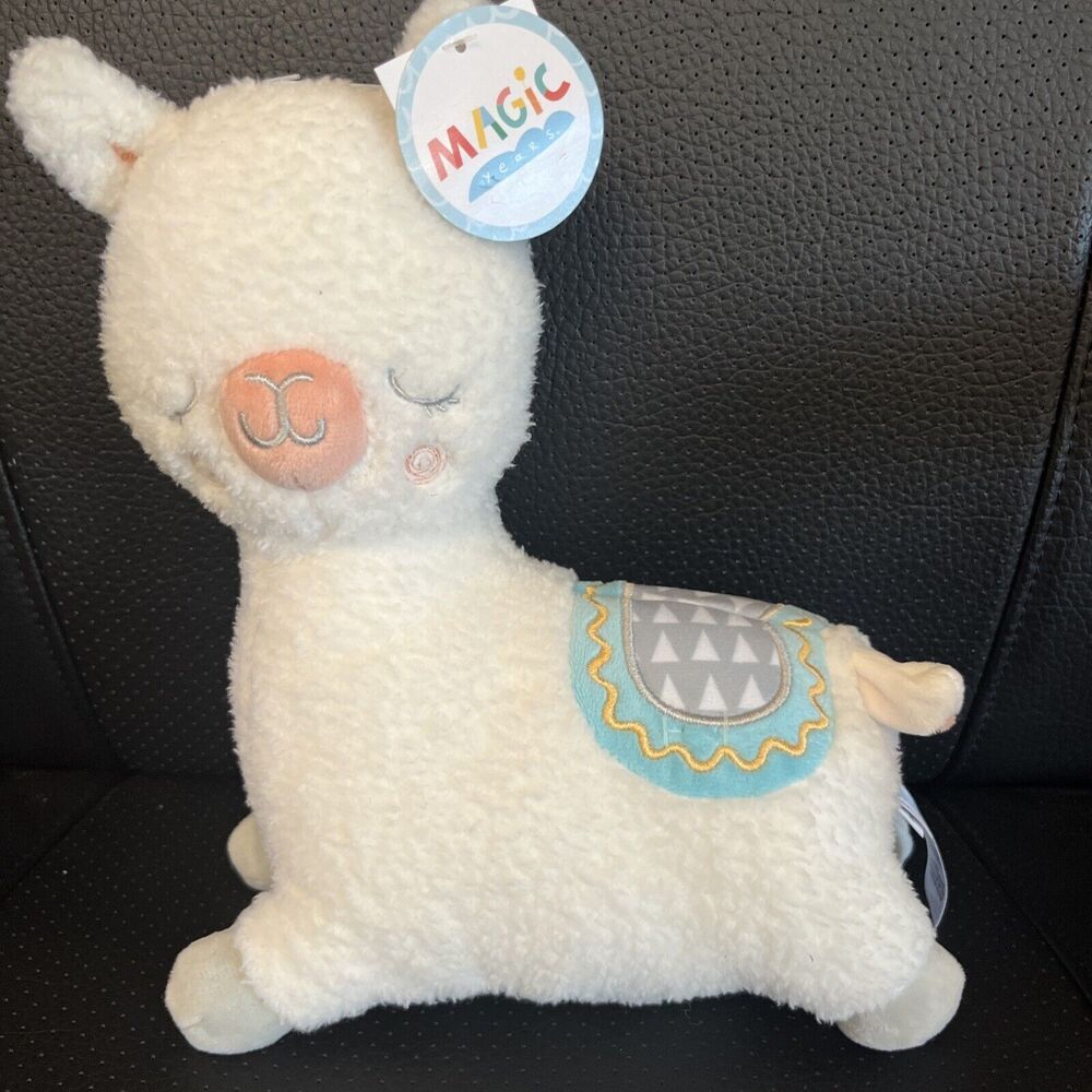 NEW Magic Years 10in Plush Llama Musical Light Up Stuffed Animal Toy Nwt